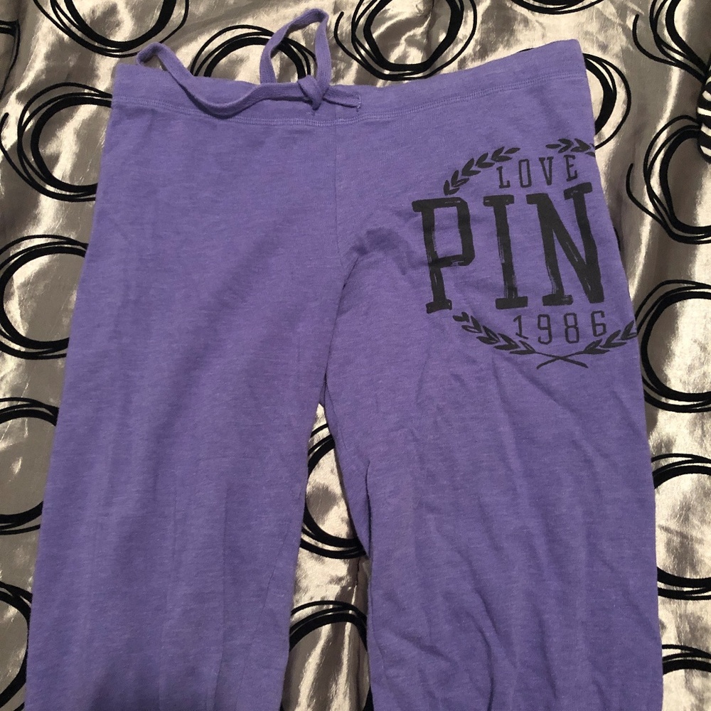 Purple PINK Pants